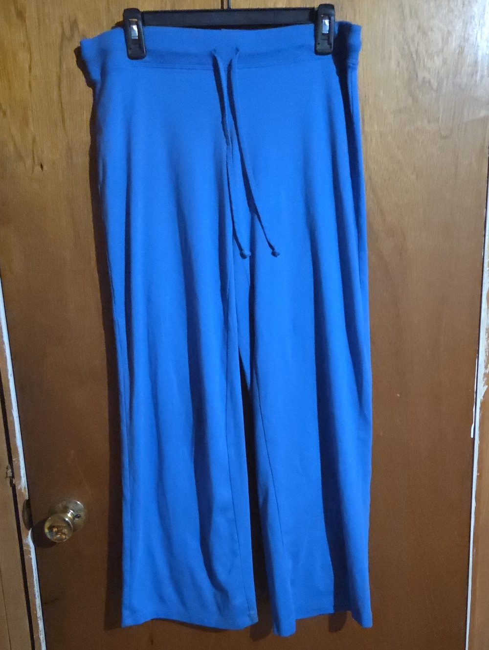 Women's Wide-leg Blue Pants